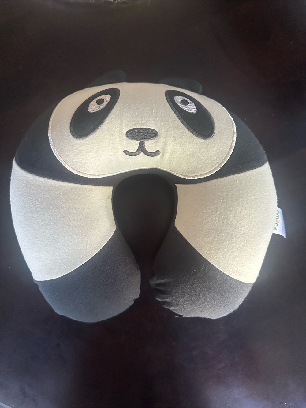 Yogibo Panda Neck Support Pillow - Black & White Kids Travel Pillow